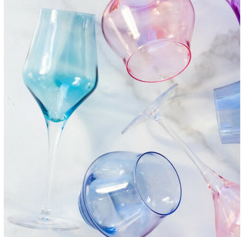 Vietri Contessa Teal Drinkware Vietri Contessa Teal Drinkware
